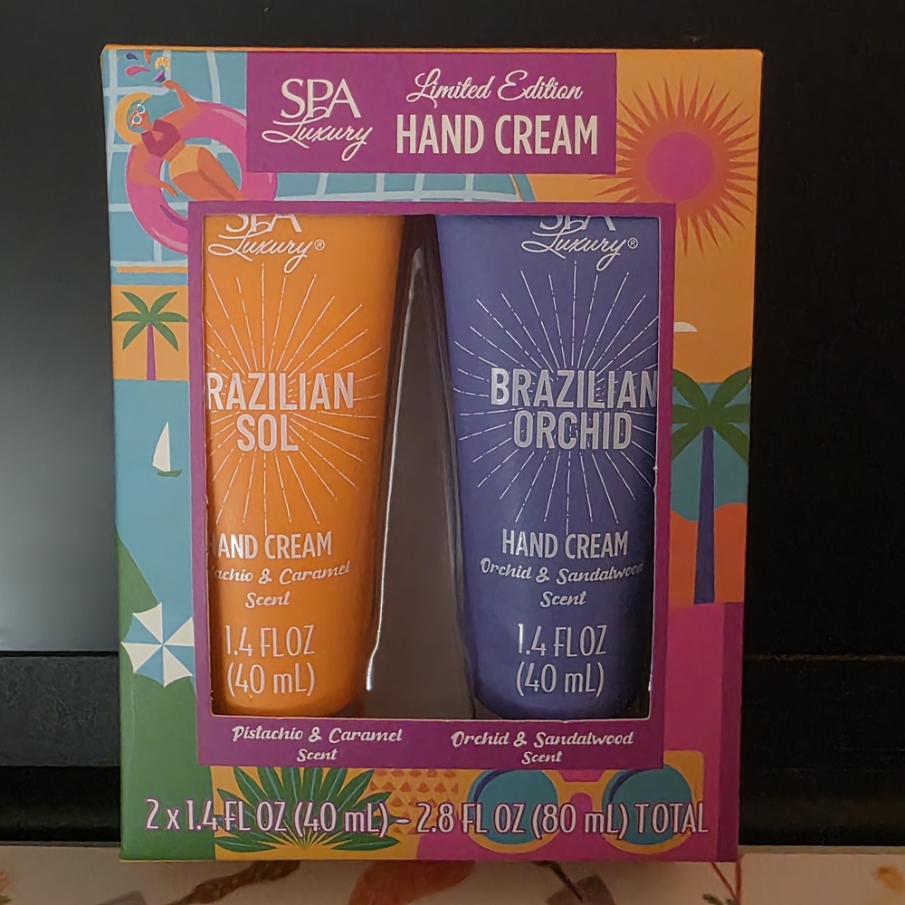 Spa Luxury Limited EdiyionBrazilian Sol & Brazilian Orchid Hand Cream Duo